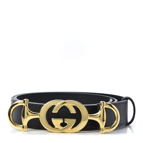 gucci interlocking g horsebit belt